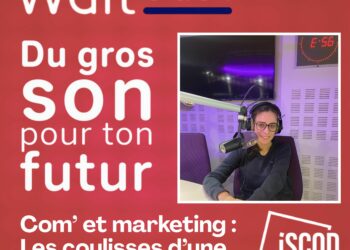 Waltcast 3 : Marion, alternante en com’ : des sciences de l’éducation à la radio